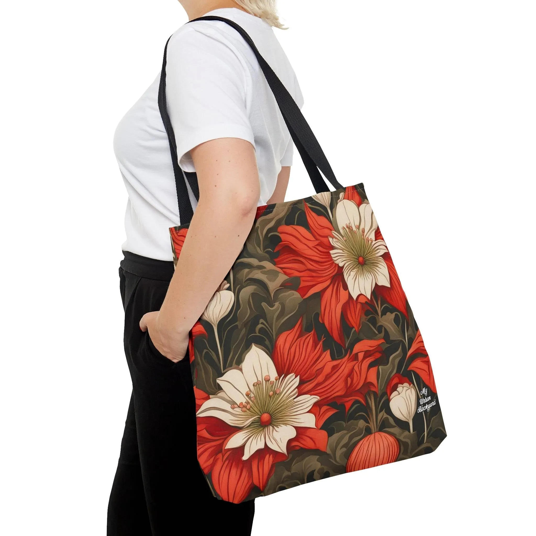 Holiday Flowers, Tote Bag for Everyday Use - Durable and Functional