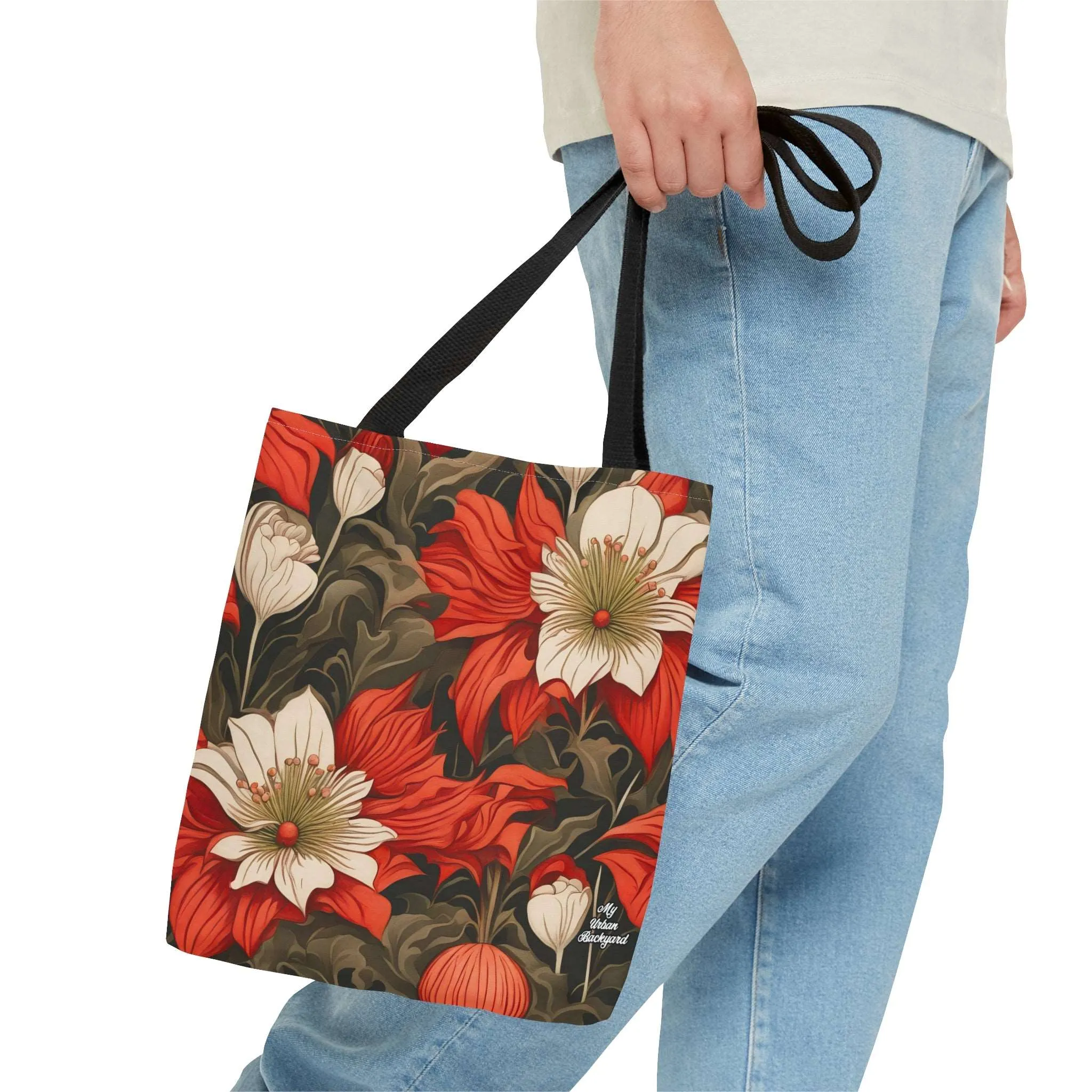 Holiday Flowers, Tote Bag for Everyday Use - Durable and Functional