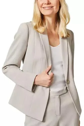 Kasper Notch Collar Seamed Jacket