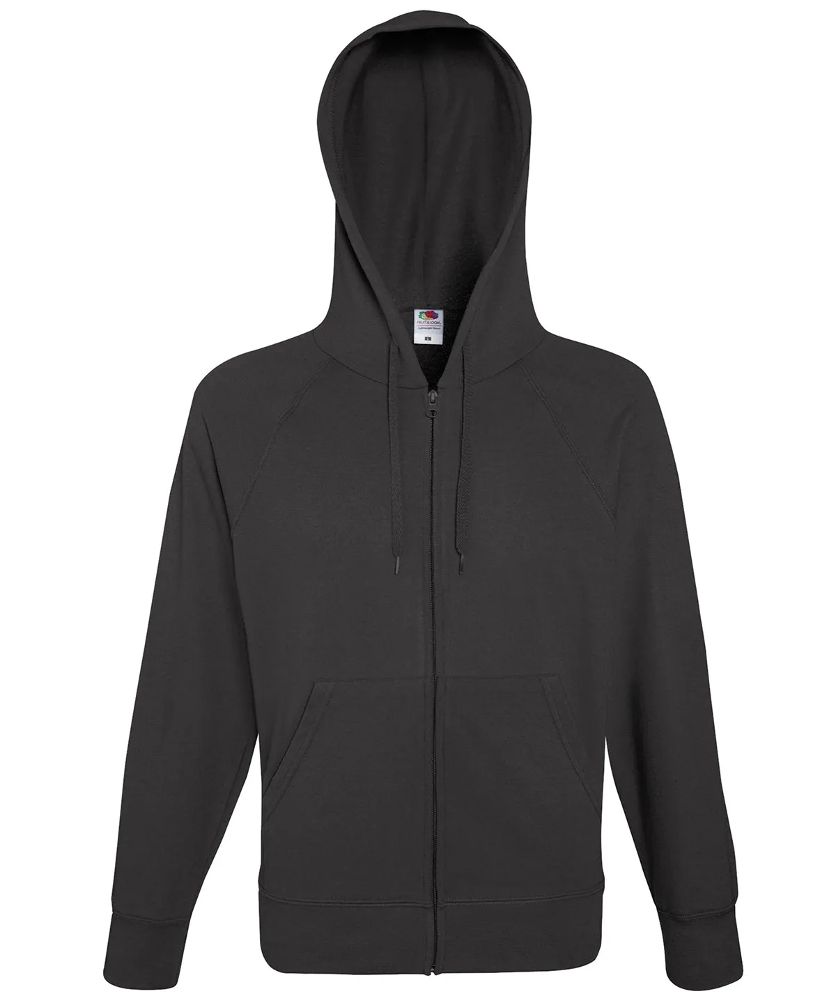 Light Graphite - Lightweight hooded sweatshirt jacket