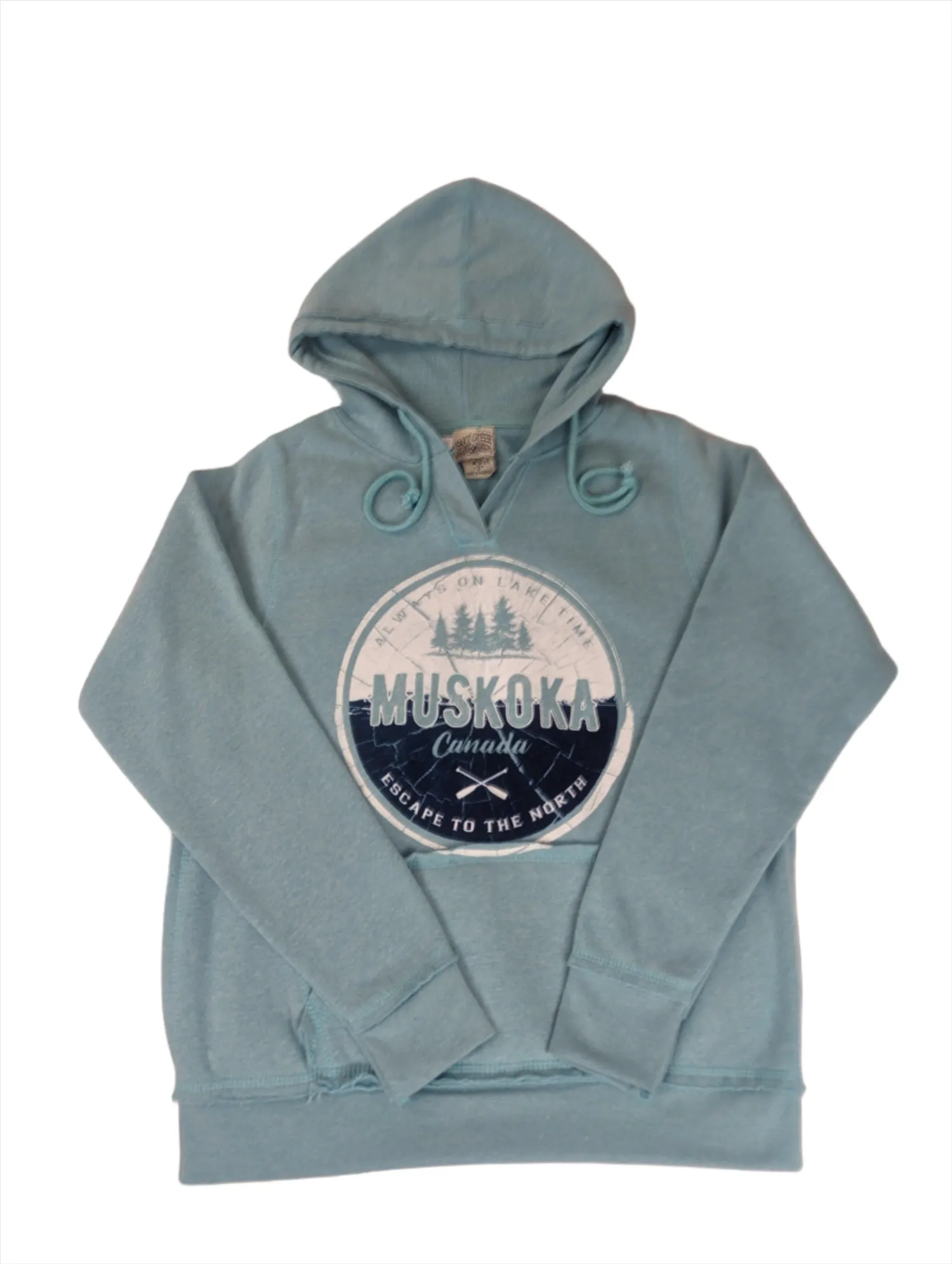 Lightweight Muskoka Hoodie in Aqua Blue