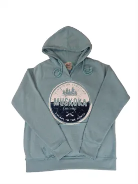 Lightweight Muskoka Hoodie in Aqua Blue