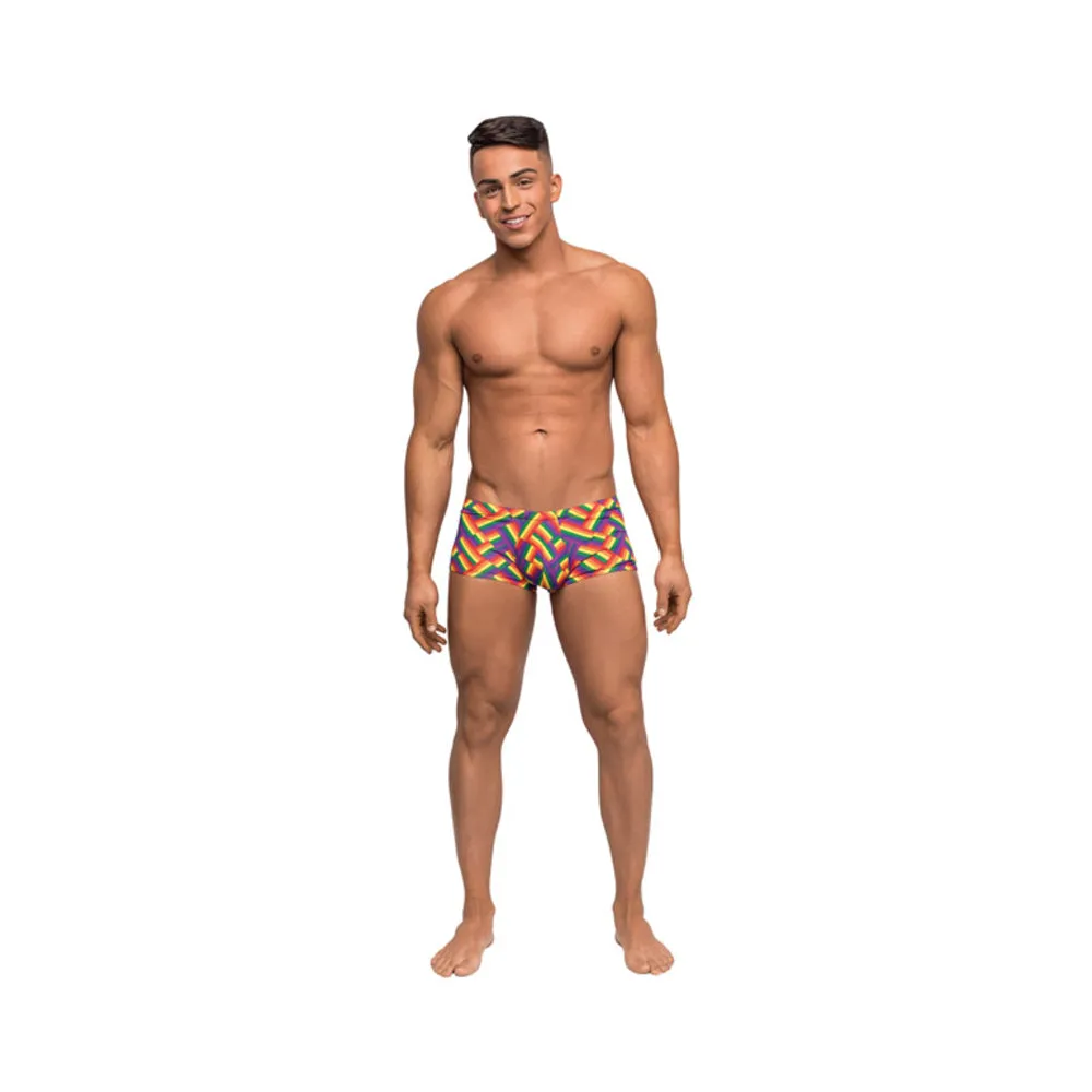 Male Power Pride Fest Mini Short Print Small