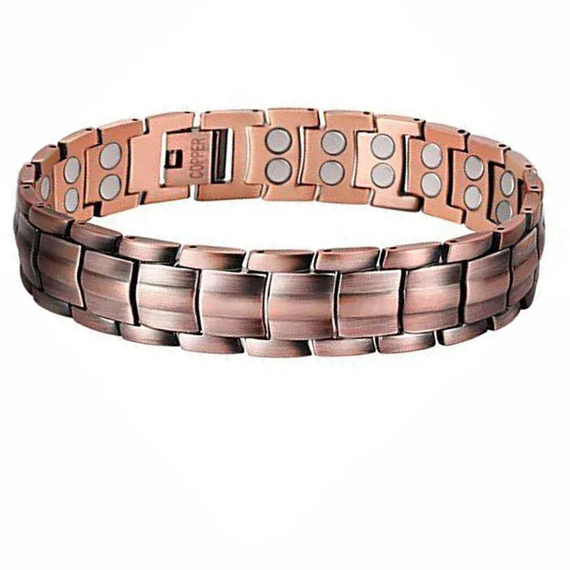 Men's Copper Magnetic Bracelet - Health Energy Germanium Arthritis