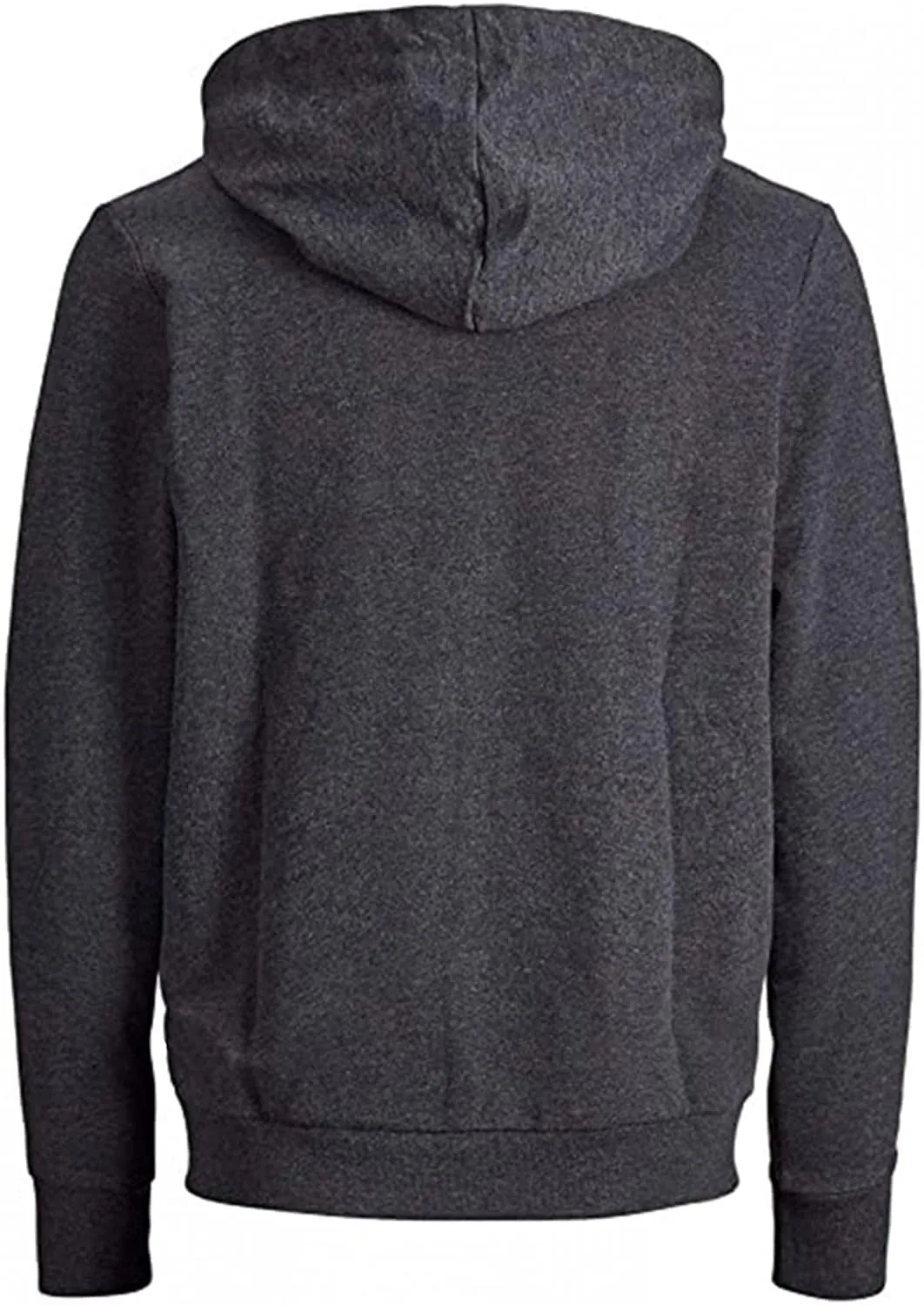 Men's Slim Fit Lightweight Zip-Up Hoodie with Kanga Pocket