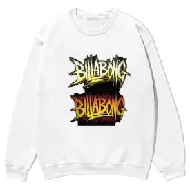 Mens Vintage BillaBong Long Sleeve Sweatshirt