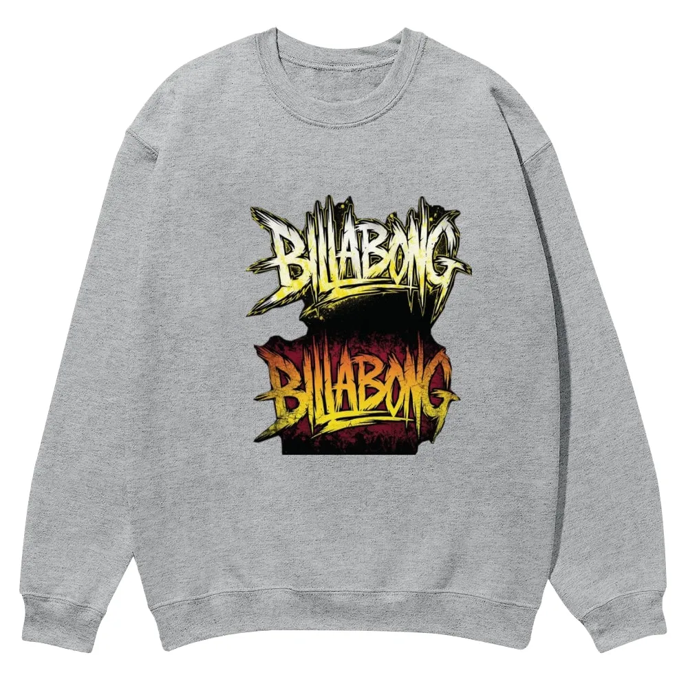 Mens Vintage BillaBong Long Sleeve Sweatshirt