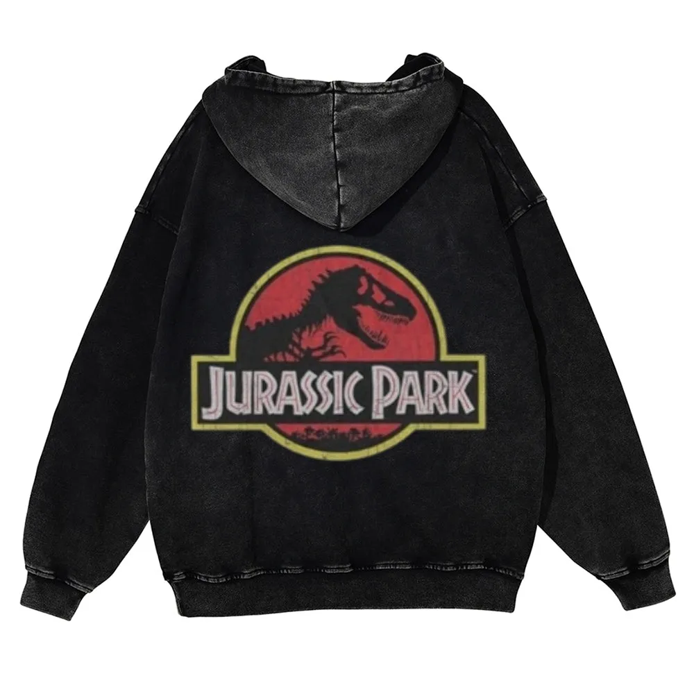 Mens Vintage Jurassic Park Hoodies