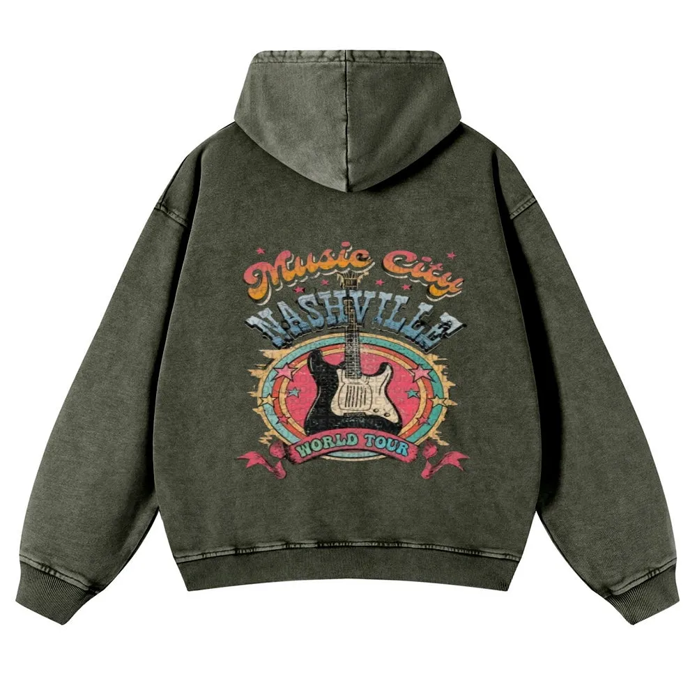 Mens Vintage World Tour Hoodies