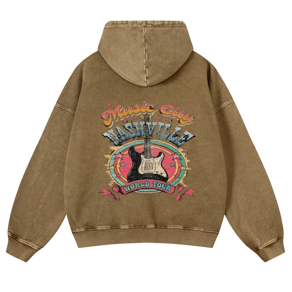 Mens Vintage World Tour Hoodies