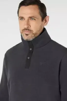 Musto Classic Fleece pullover in Carbon 85006-844