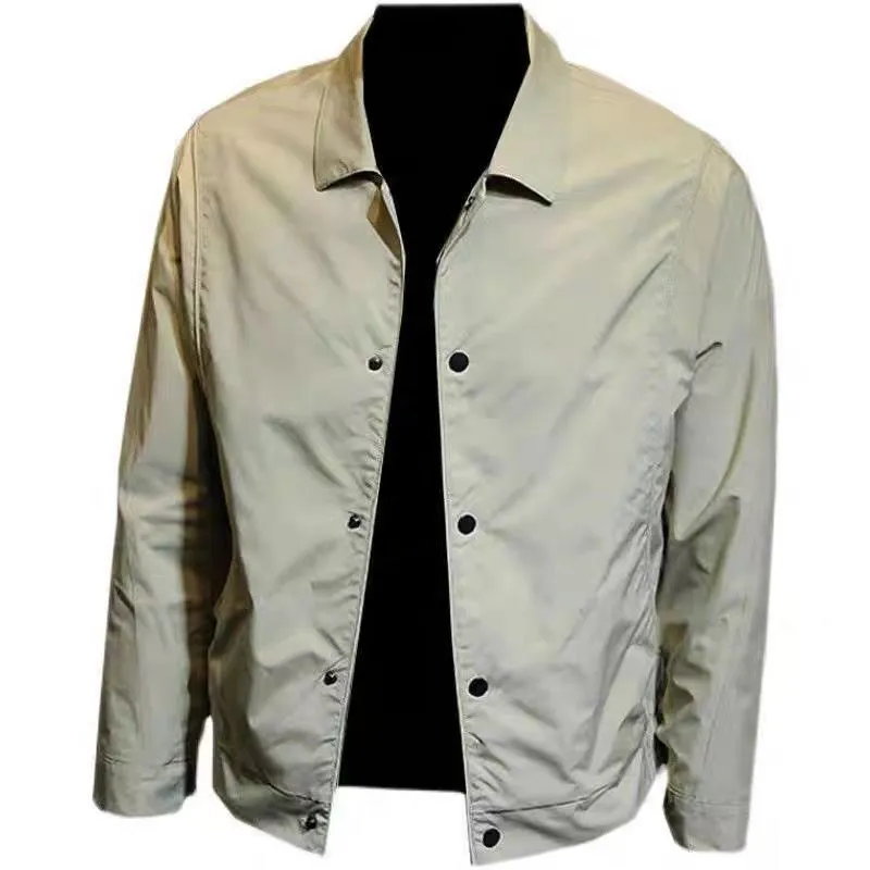 New All-match Trendy Slim Fit Handsome Jacket Top