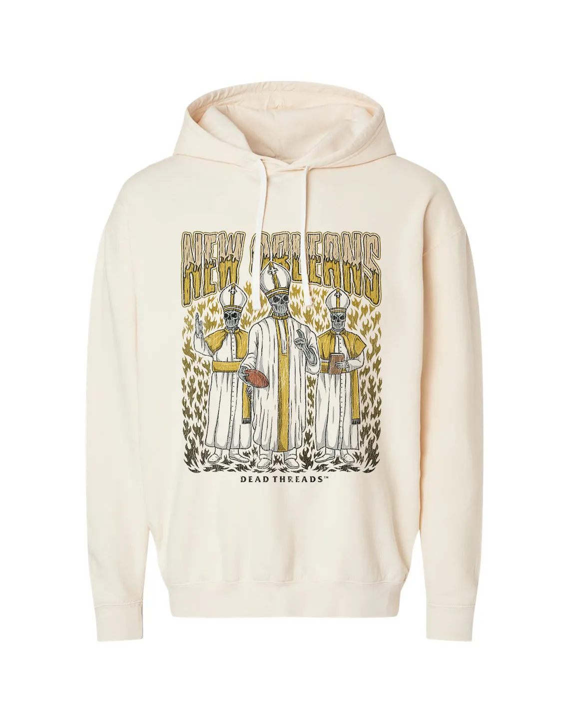 NEW ORLEANS FOOTBALL - LIGHTWEIGHT HOODIE