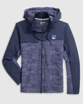 New York Rangers Callahan Camo Hooded Performance Jacket