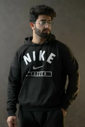 NKE Jet Black Pull Over Hoodie - 1124185