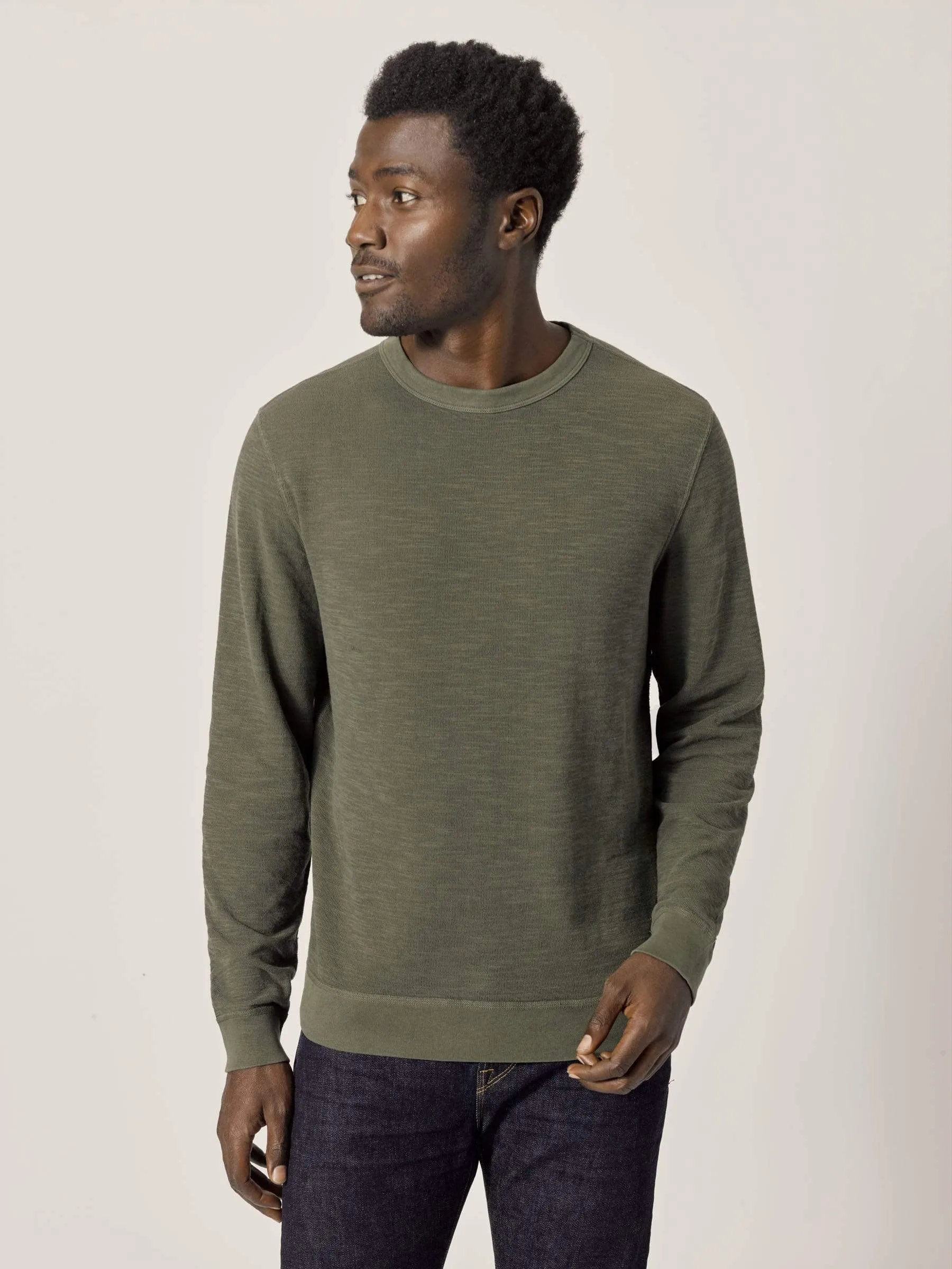 Pike Venice Wash Lightweight Double Slub Sweatshirt