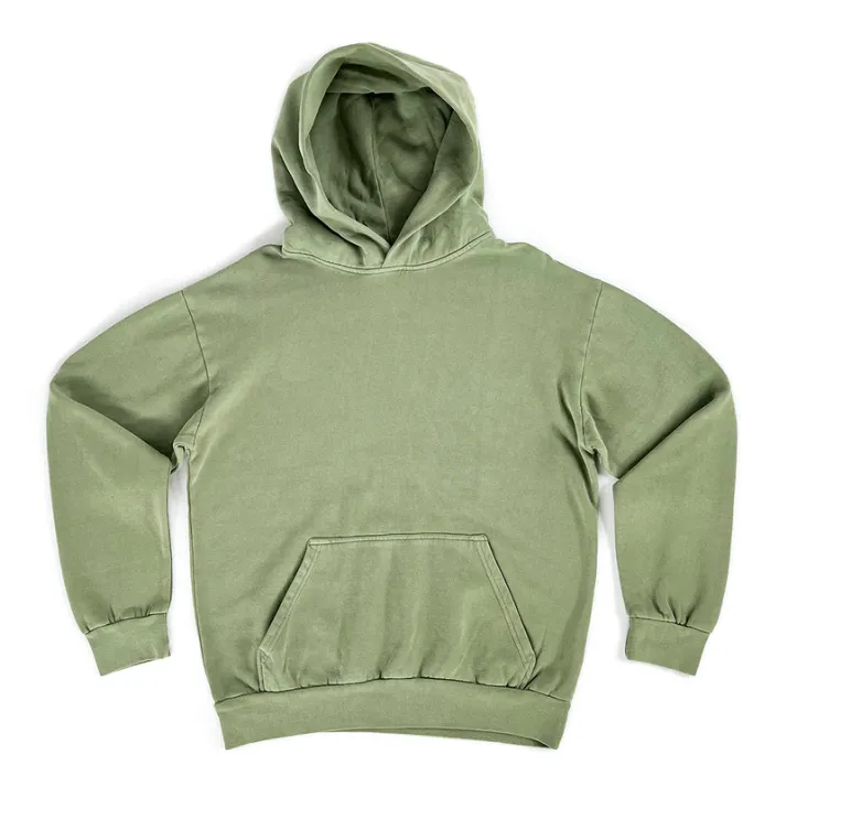 Premium Heavyweight Streetwear Hoodie - Olive