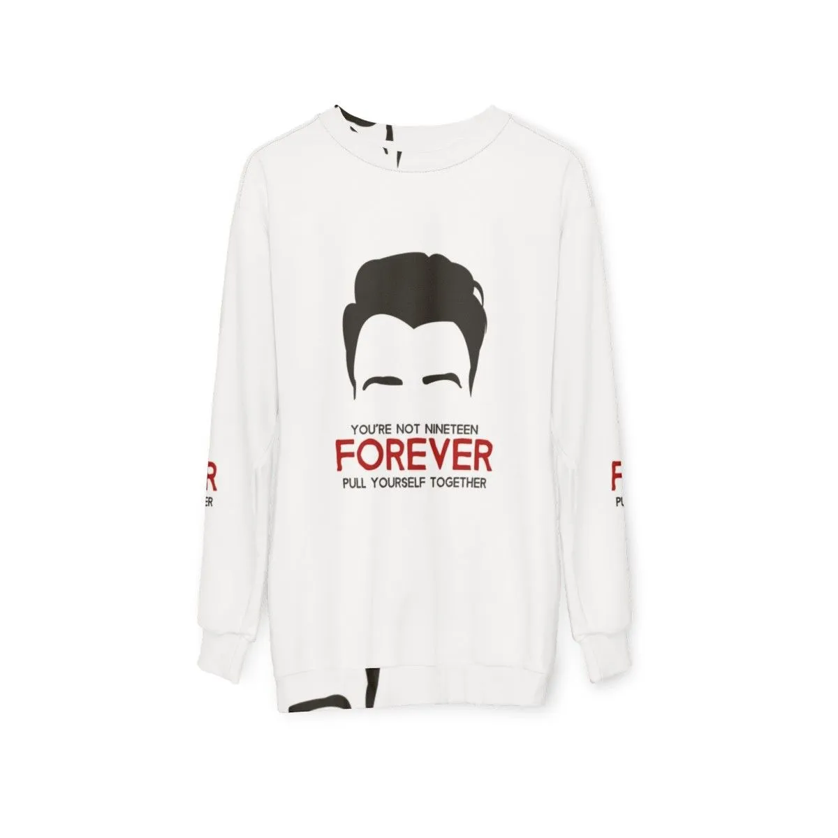 "Courteeners 'You're Not 19 Forever' Minimalist Sweatshirt"