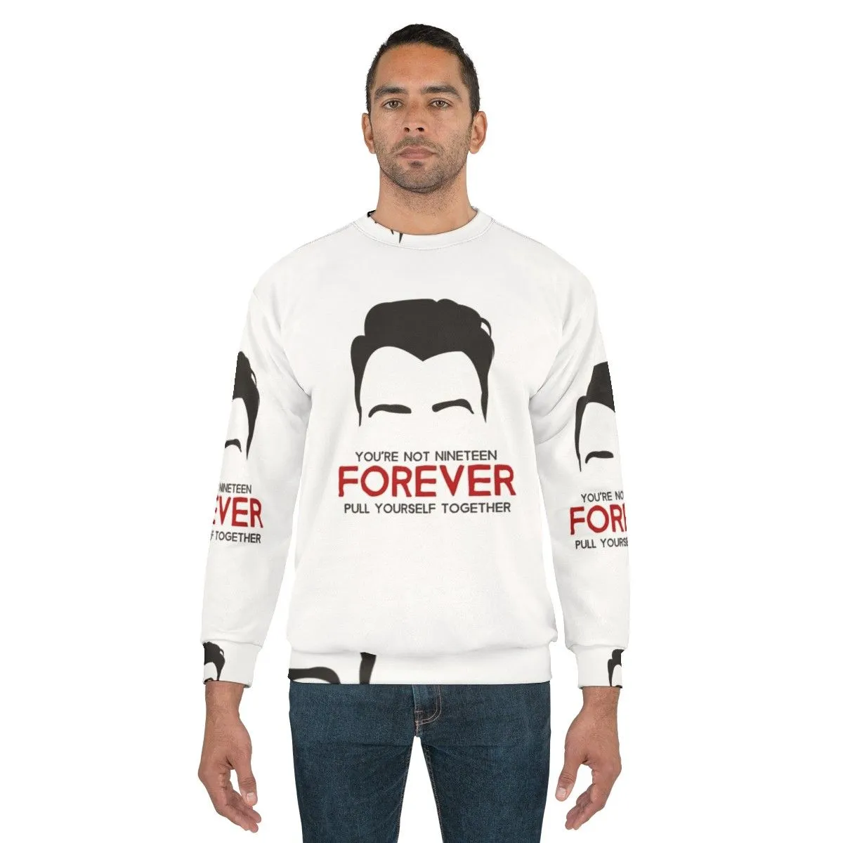 "Courteeners 'You're Not 19 Forever' Minimalist Sweatshirt"