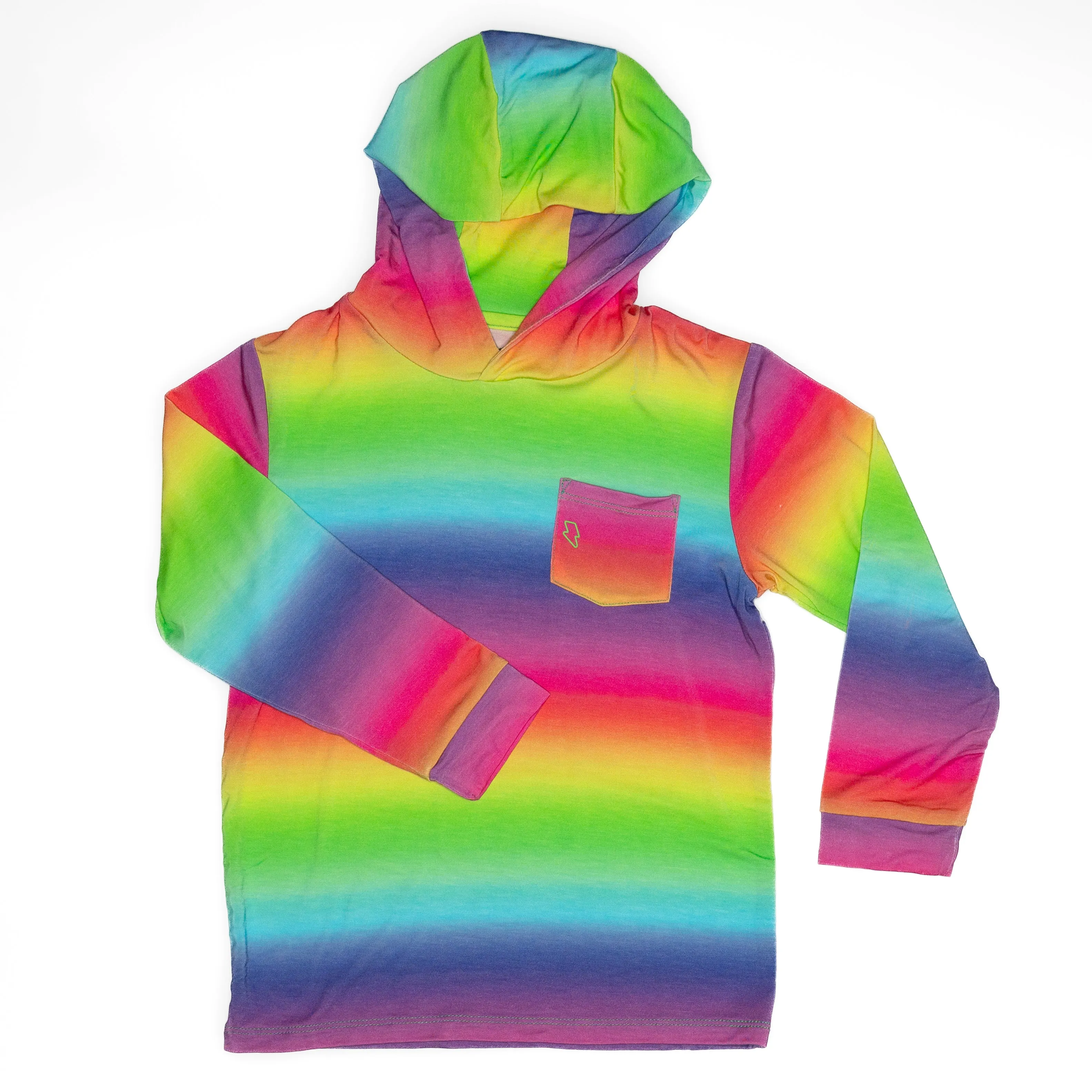 Rainbow Gradient Lightweight Hoodie