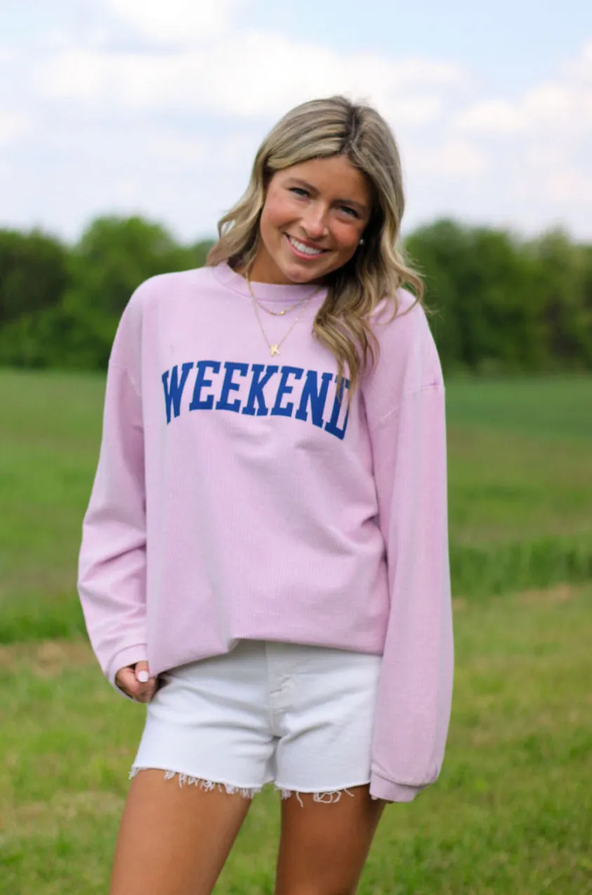 Ribbed Weekend Sweatshirt