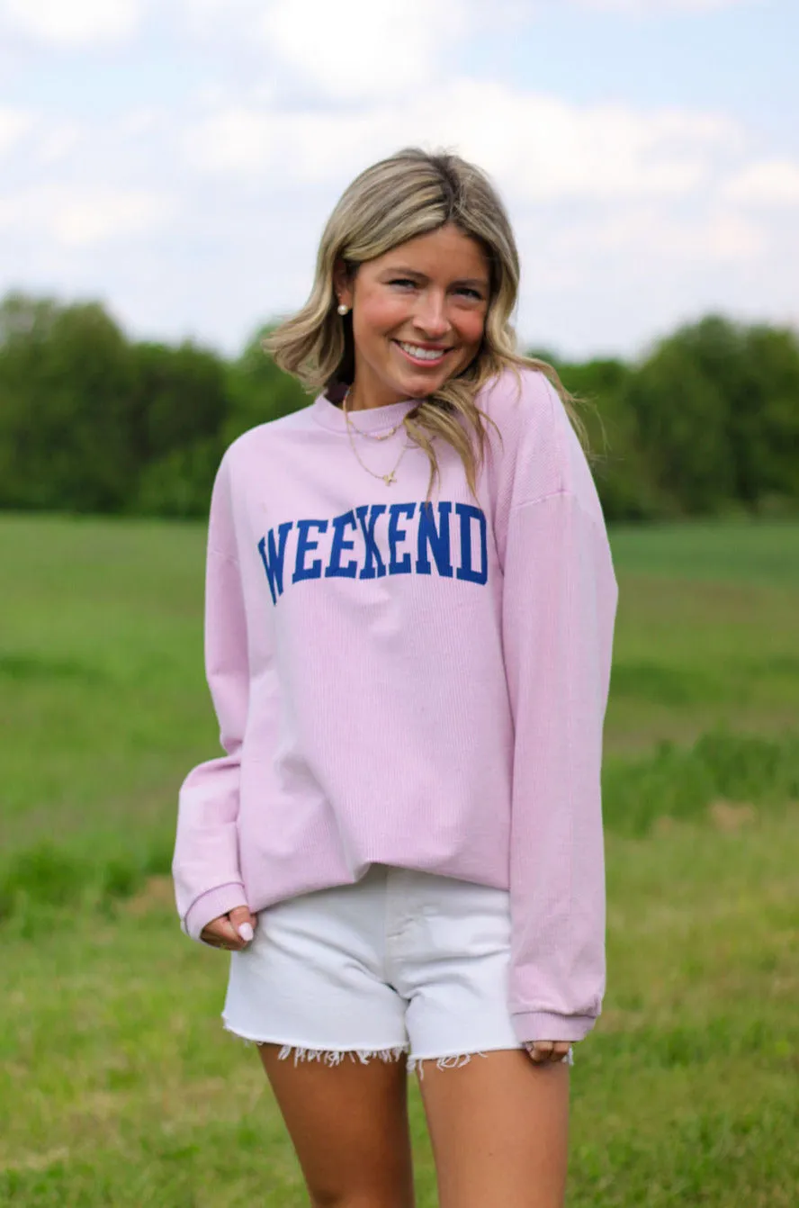 Ribbed Weekend Sweatshirt