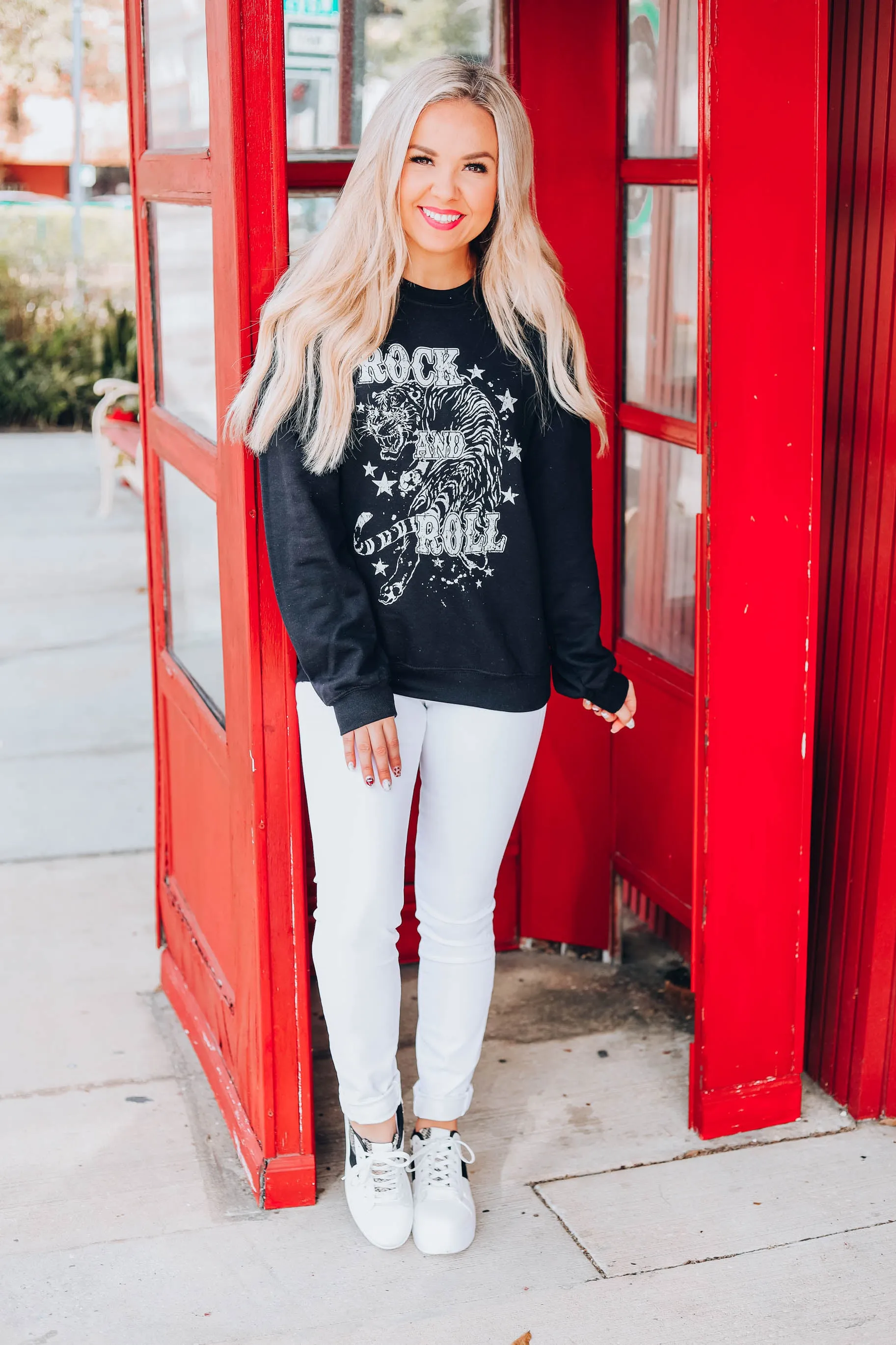 Rock And Roll Pullover - Black