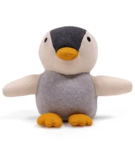 Rocky - The Penguin Multicolor 100% Cotton Knitted Stuffed Soft Toy for Babies / Kids