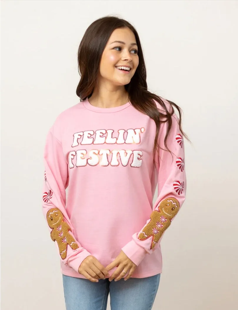 SG105 - FEELIN FESTIVE SWEATSHIRT