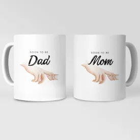 Soon To Be Mom And Dad Couple Mugs