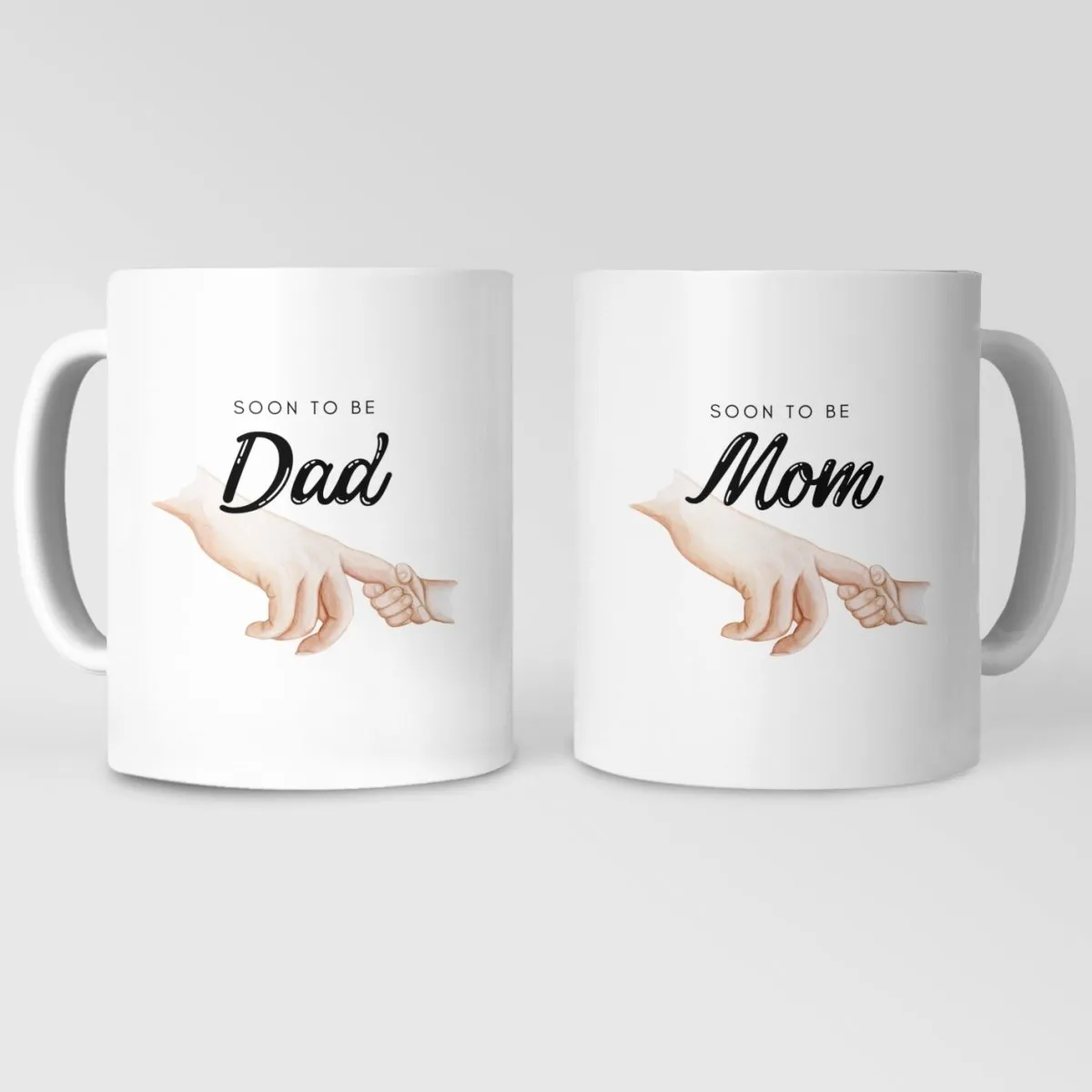 Soon To Be Mom And Dad Couple Mugs