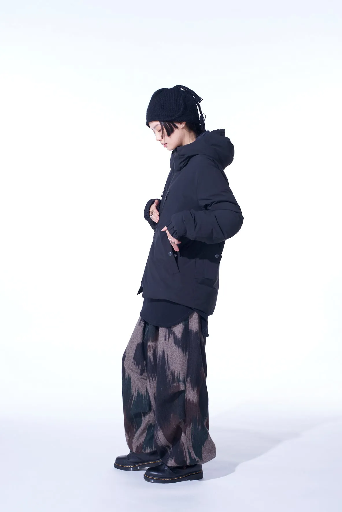 【S'YTE X TAION】STITCHLESS HOODED DOWN JACKET