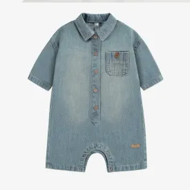 The Morty One Piece Denim Romper - BABY