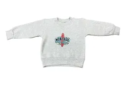 Toddler Montauk The End Surfboard Design Crewneck