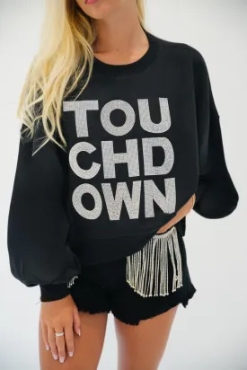 TOUCHDOWN BLACK PULLOVER