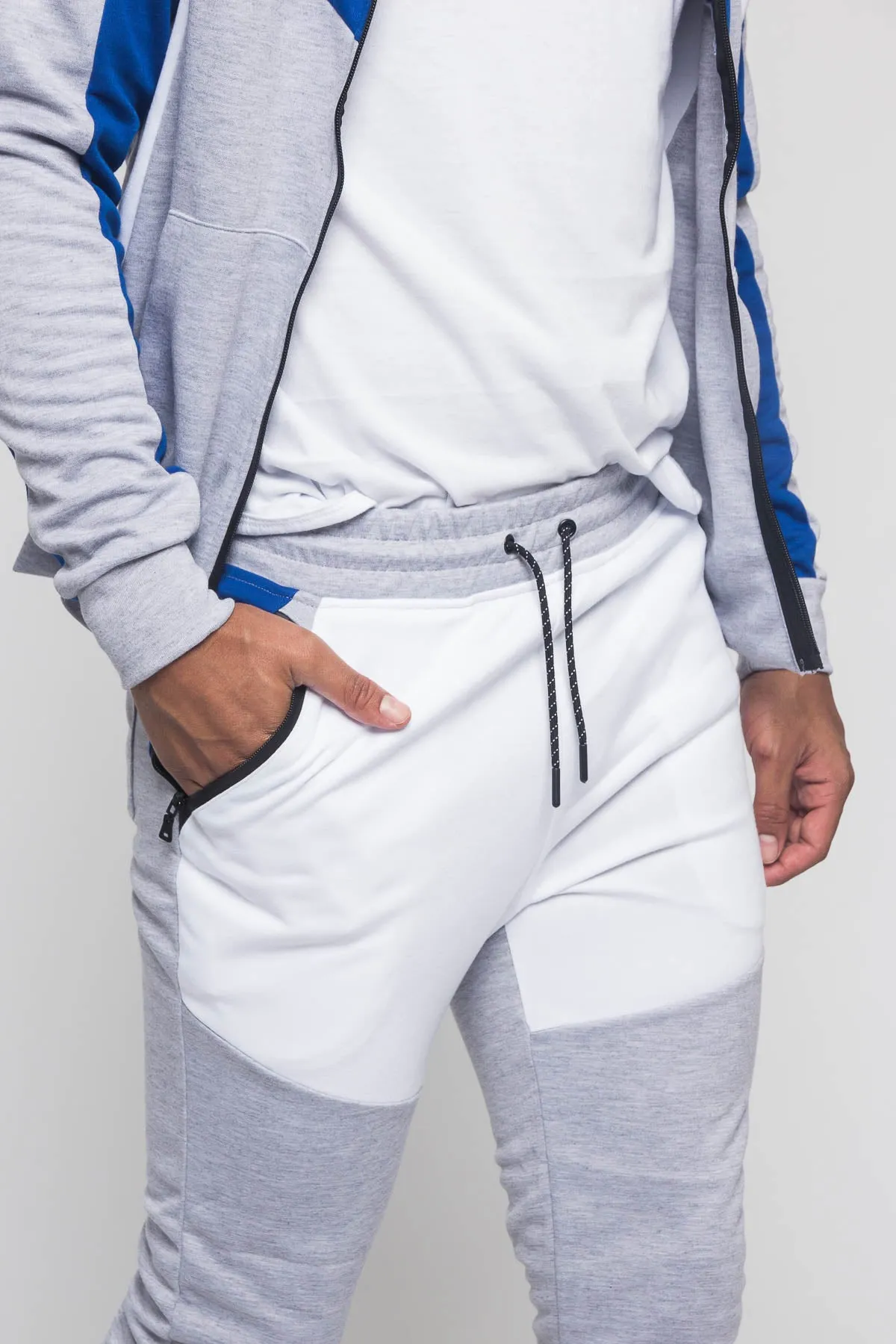 Tri Colored Tracksuit Set