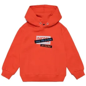 Unisex Orange Sonelget Hoodie