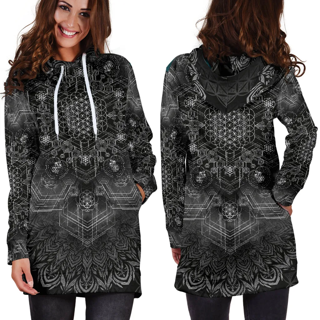 UNVEILING THE GRID | HOODIE DRESS | YANTRART