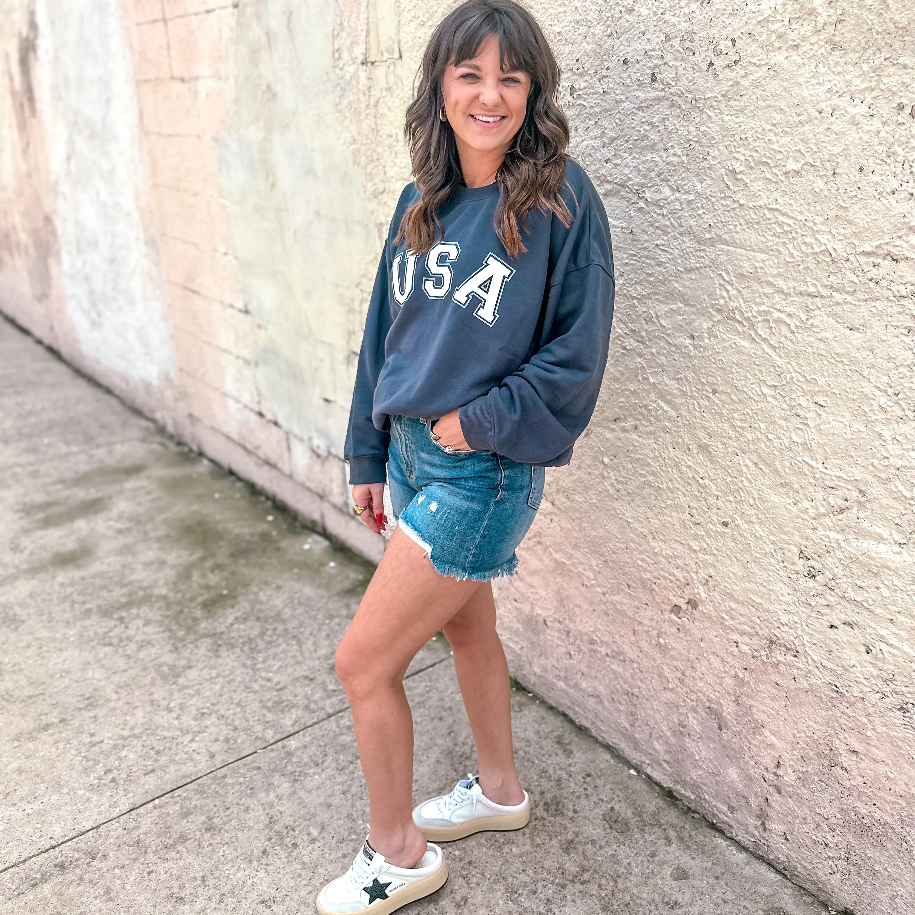 USA Oversized Sweatshirt