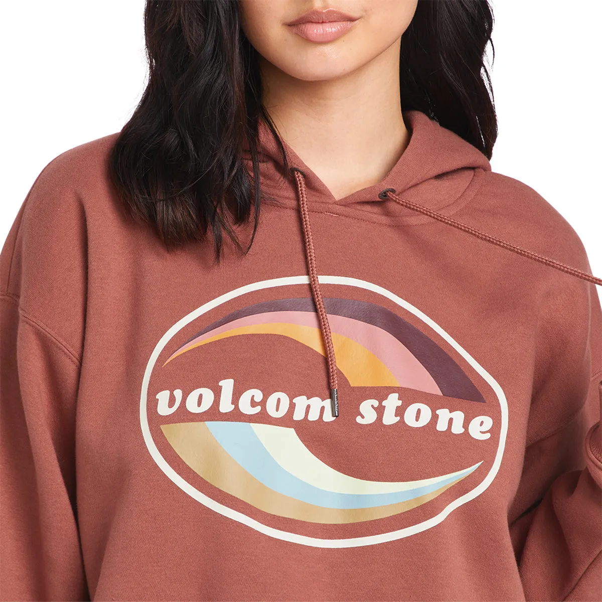 Volcom Women's Good Things Fleece Pullover Hoodie